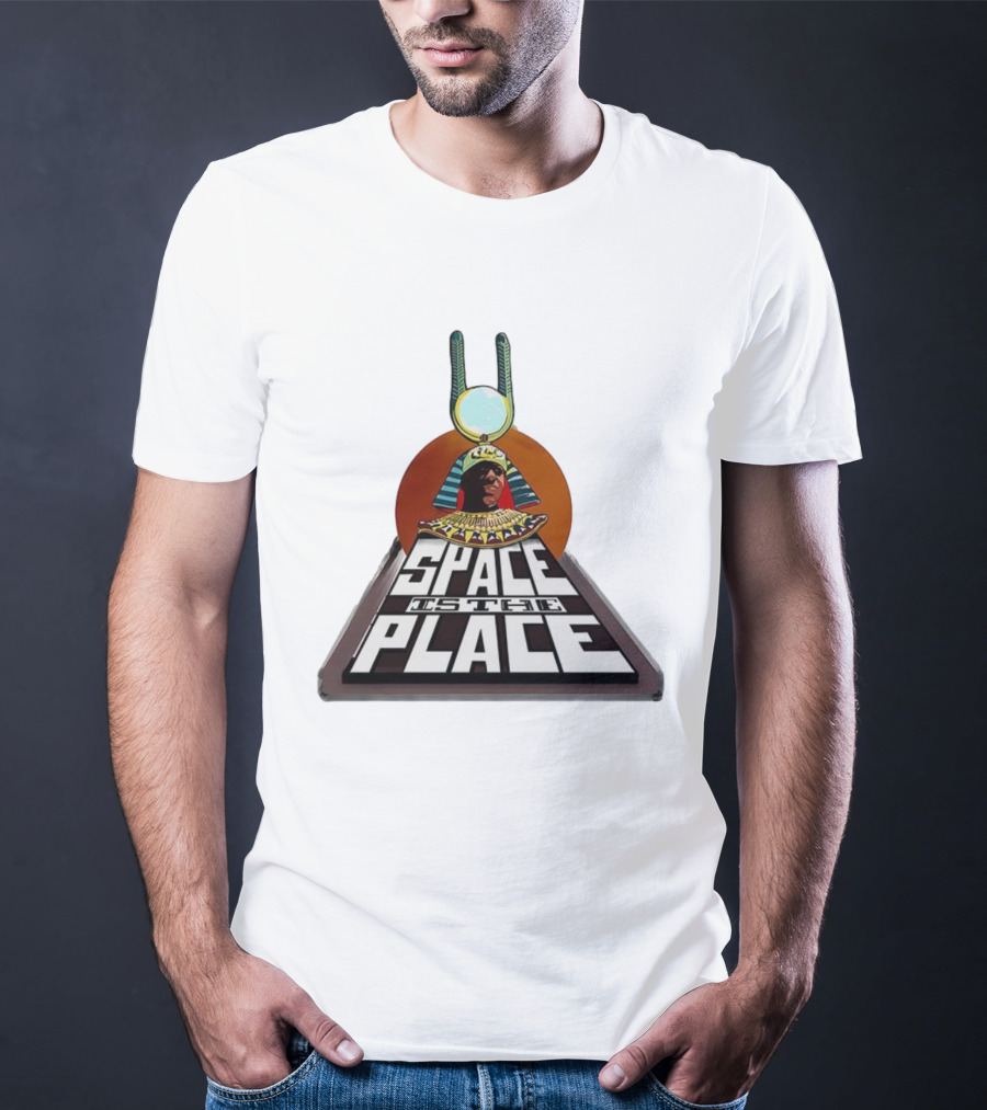 Space Is The Place Sun Ra Cosmic Jazz Iconic Visuals T-Shirt