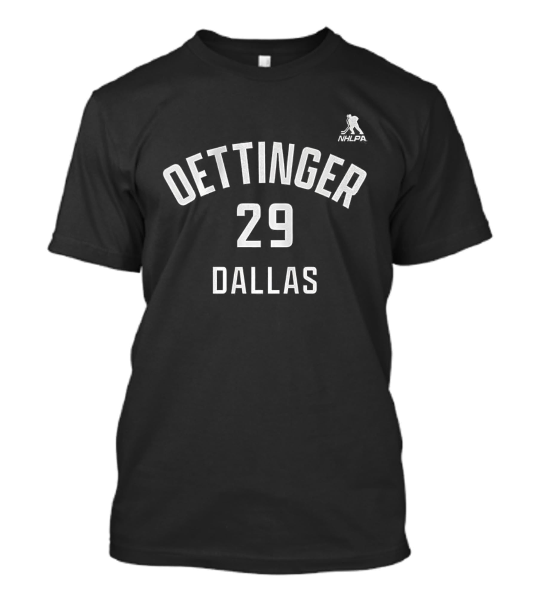 Oettinger 29 Dallas Stars Ice Hockey Name And Number T-Shirt