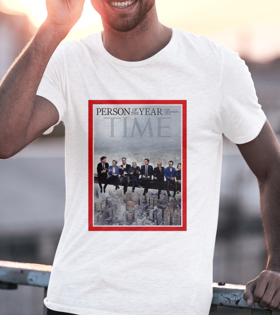 Person Of The Year The Architects Of AI TIME Cover 2023 T-Shirt