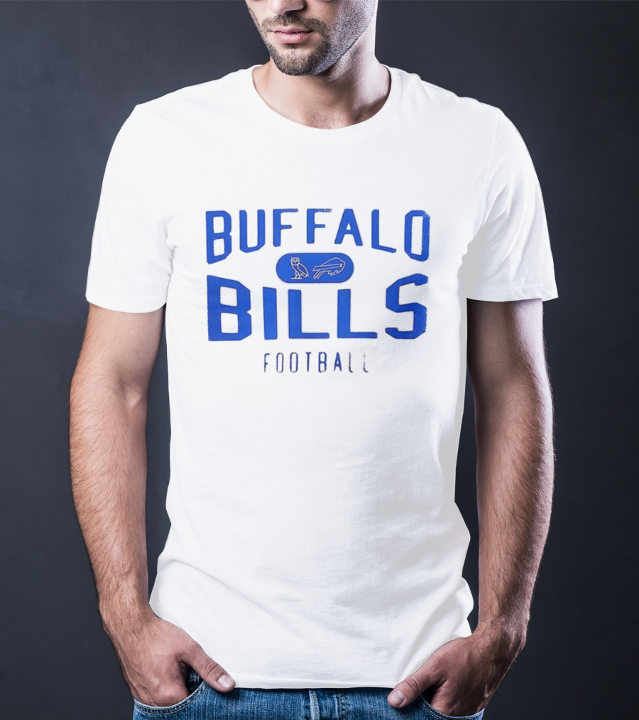 Buffalo Bills OVO Collaboration Football Branding T-Shirt