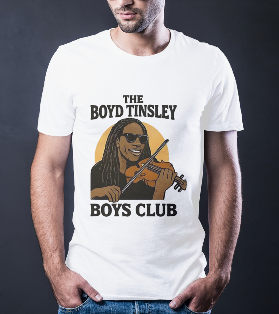 The Boyd Tinsley Boys Club Violinist Icon With Sunglasses T-Shirt