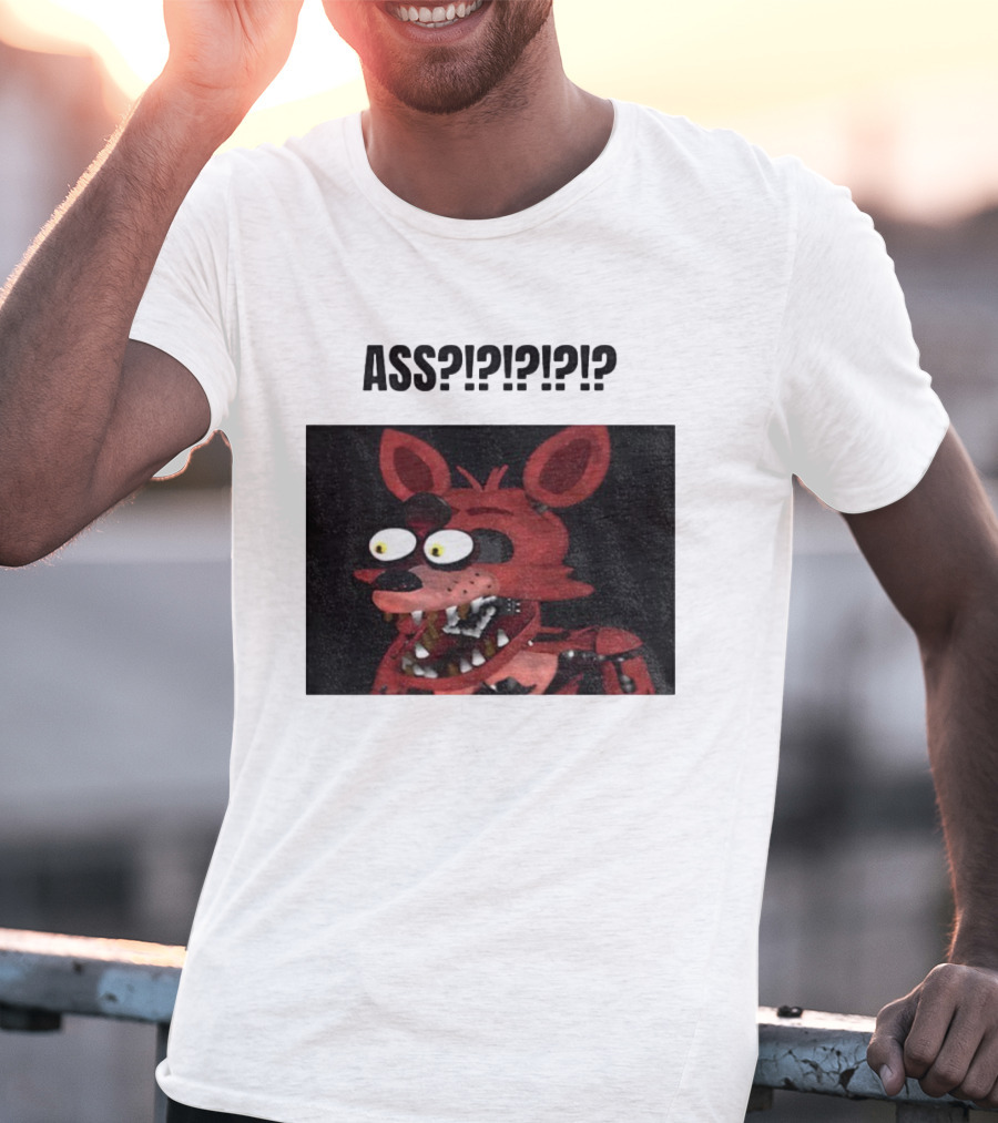 FNAF Foxy Character Surprise Reaction Five Nights At Freddy's T-Shirt