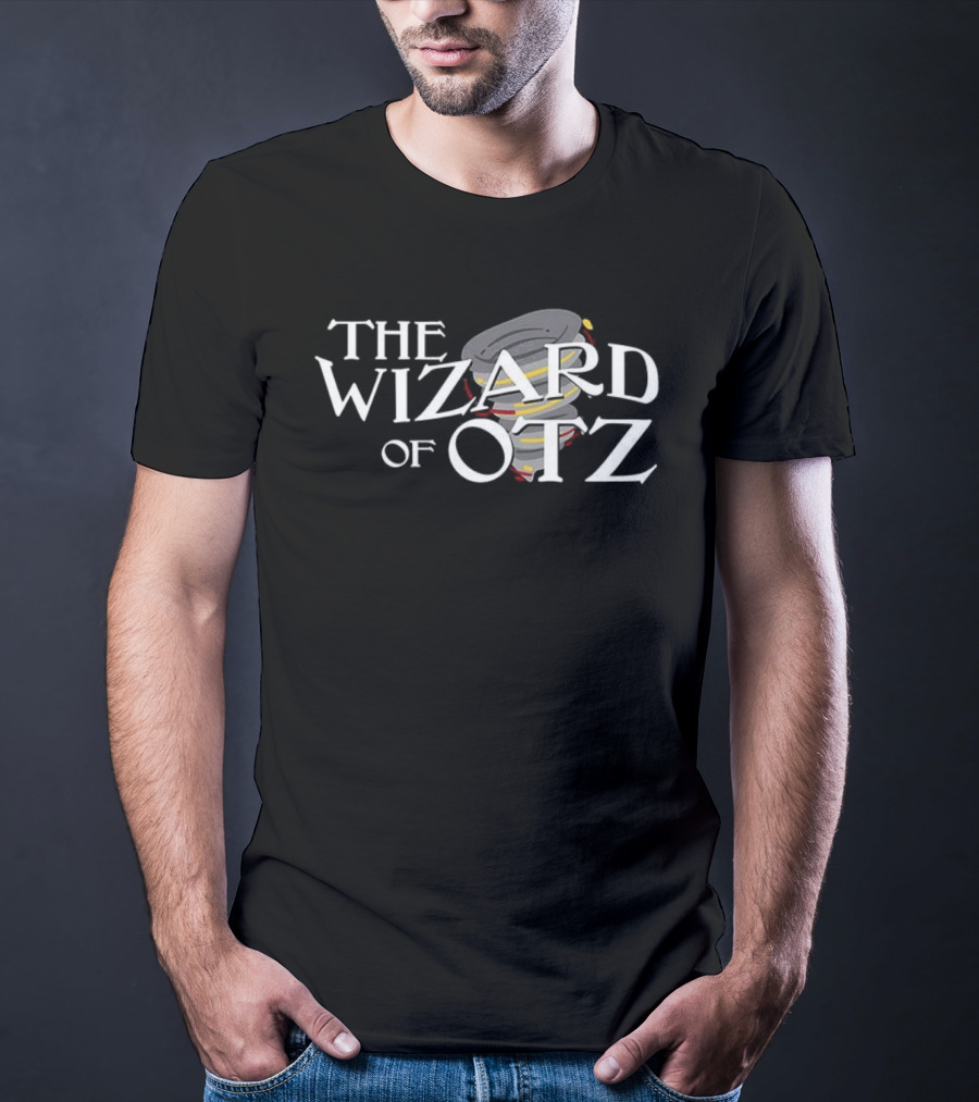 The Wizard Of Otz Twister Hat Design T-Shirt