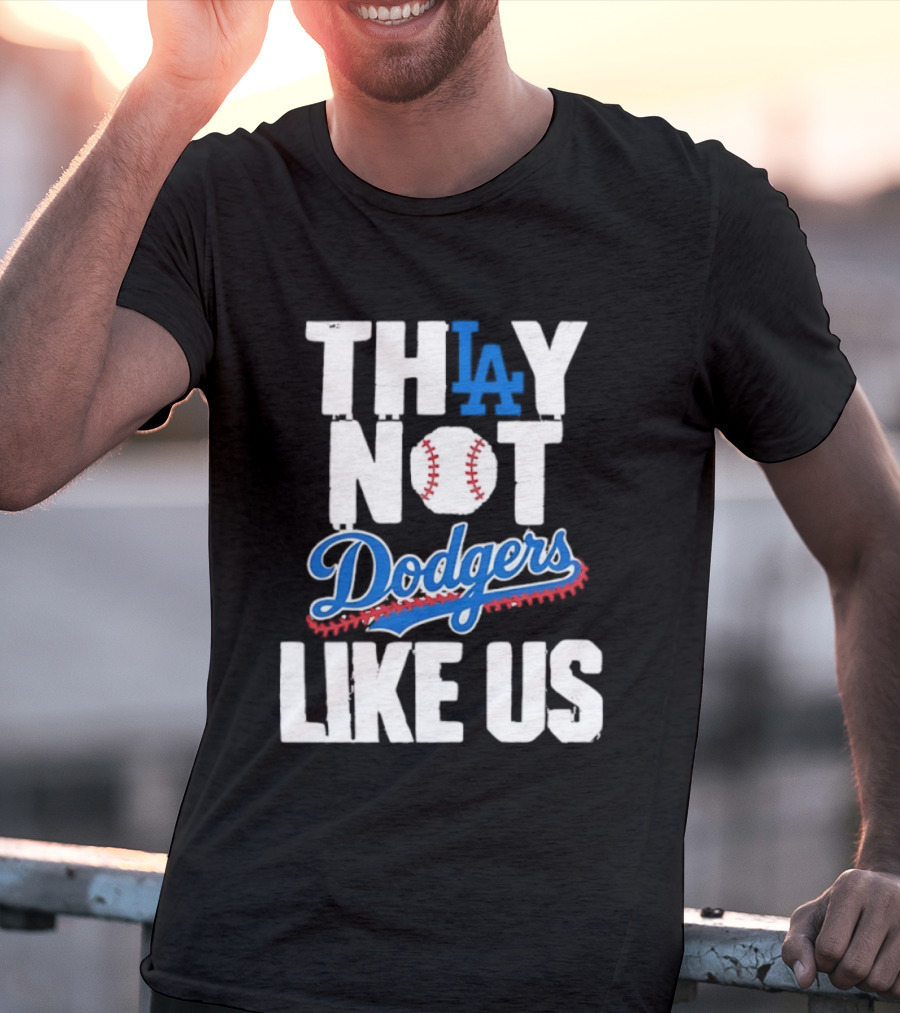 Los Angeles Dodgers Champions Back To Back 2025 They Not Like Us T-Shirt