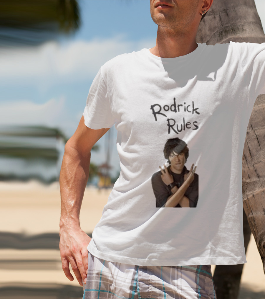 Rodrick Rules Diary Of A Wimpy Kid Character Pose T-Shirt