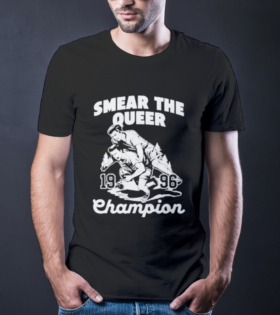 Drinkin’ Bros Smear The Queer Champion 1996 T-Shirt