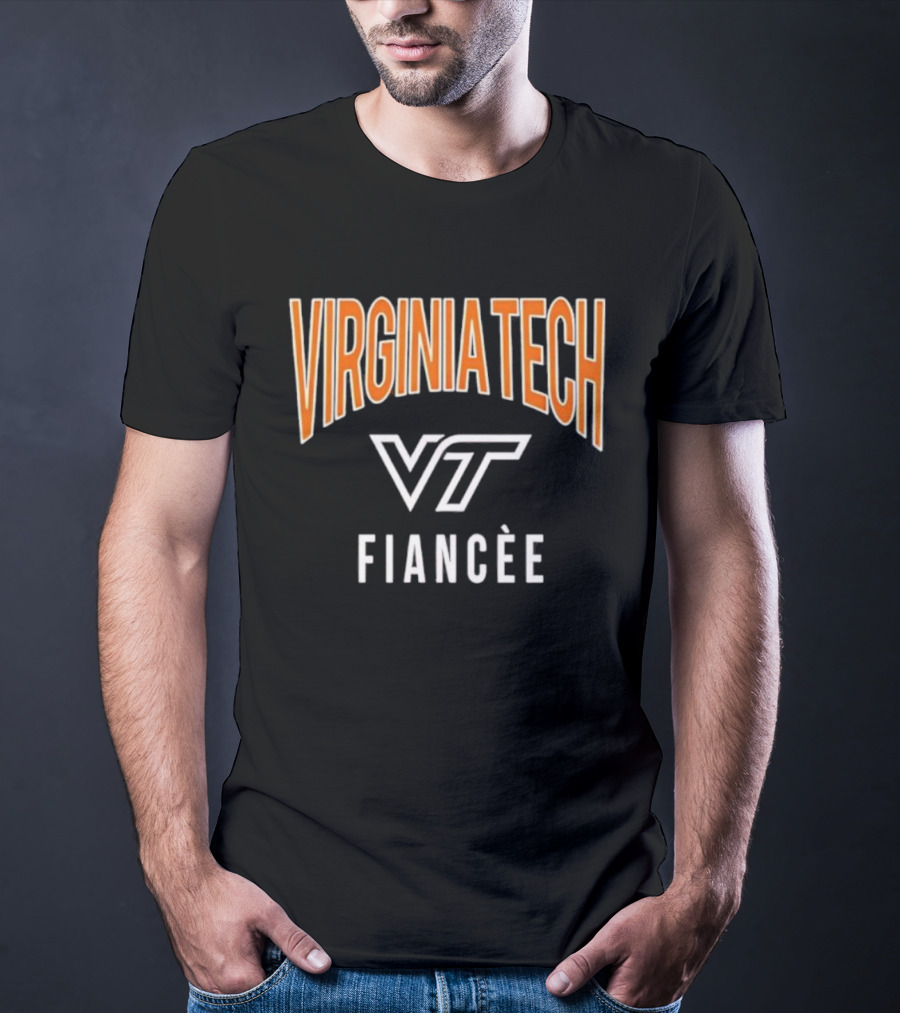 Virginia Tech Hokies VT Fiancée Maroon T-Shirt