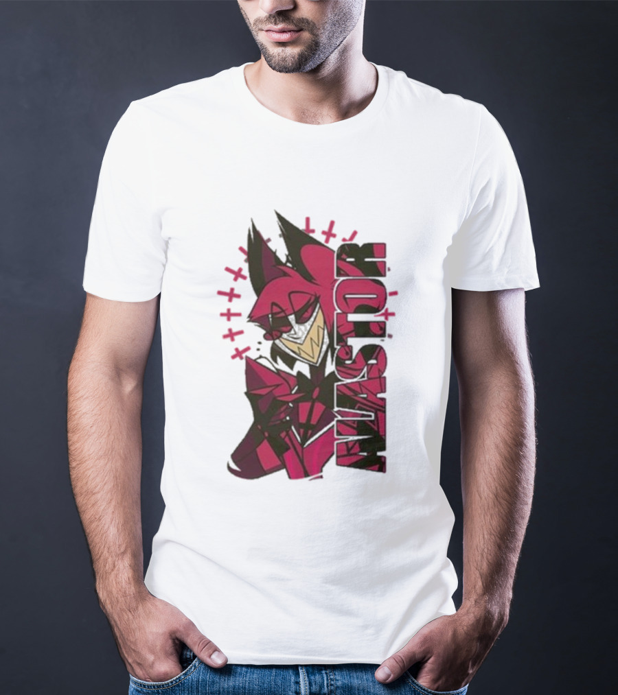Alastor Smiling Hazbin Hotel Character Fan Art T-Shirt