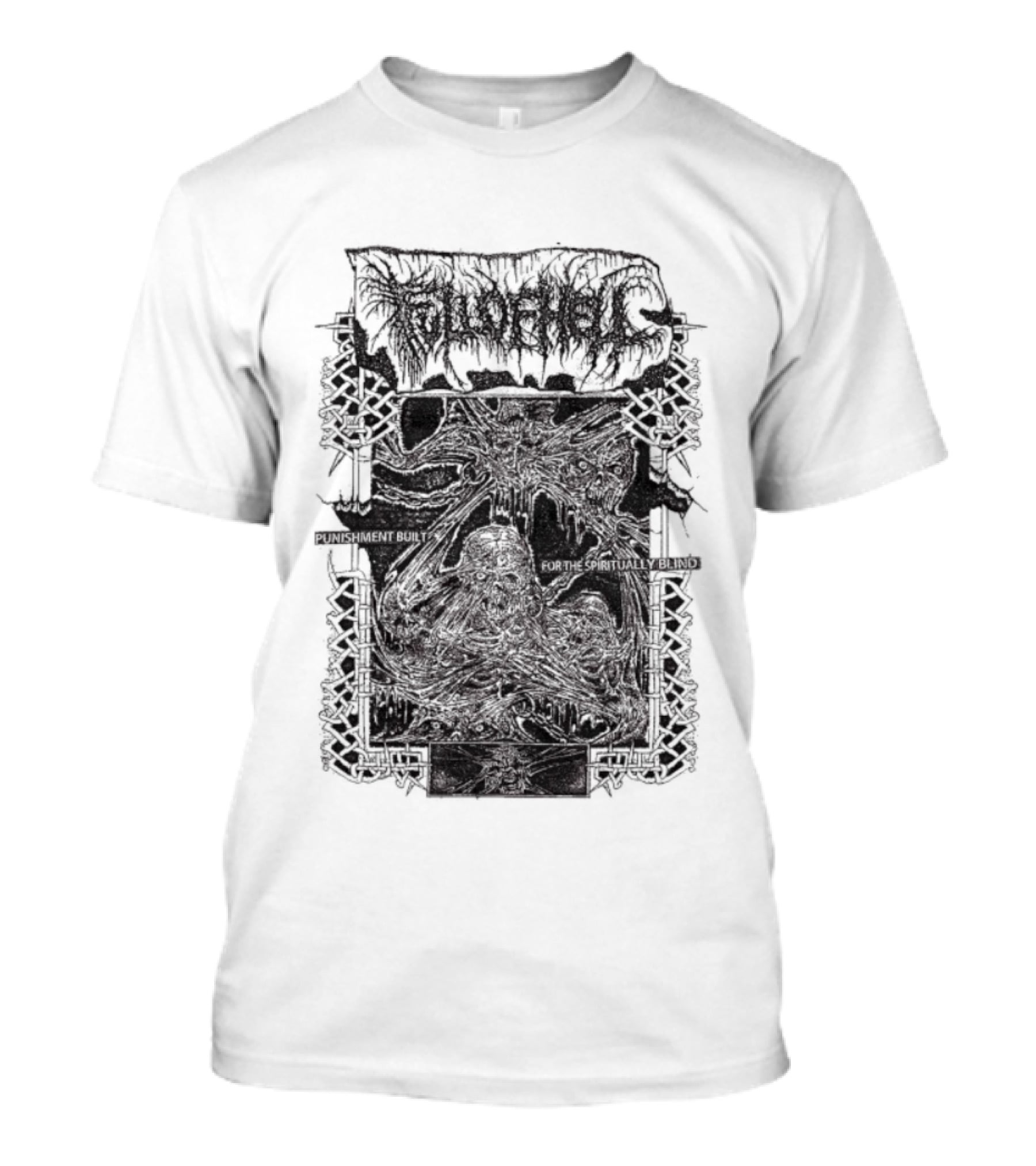 Full Of Hell Punishment Built For The Spiritually Blind Album Art T-Shirt