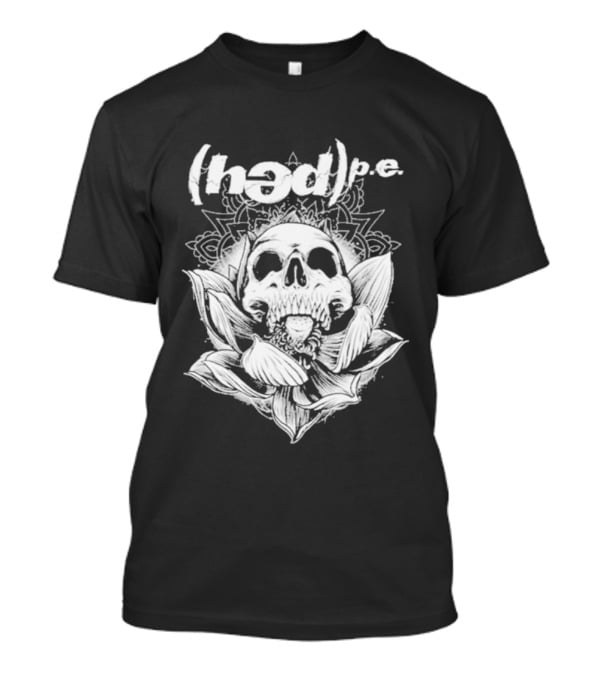 Hed PE Skull Lotus Art Mandala T-Shirt