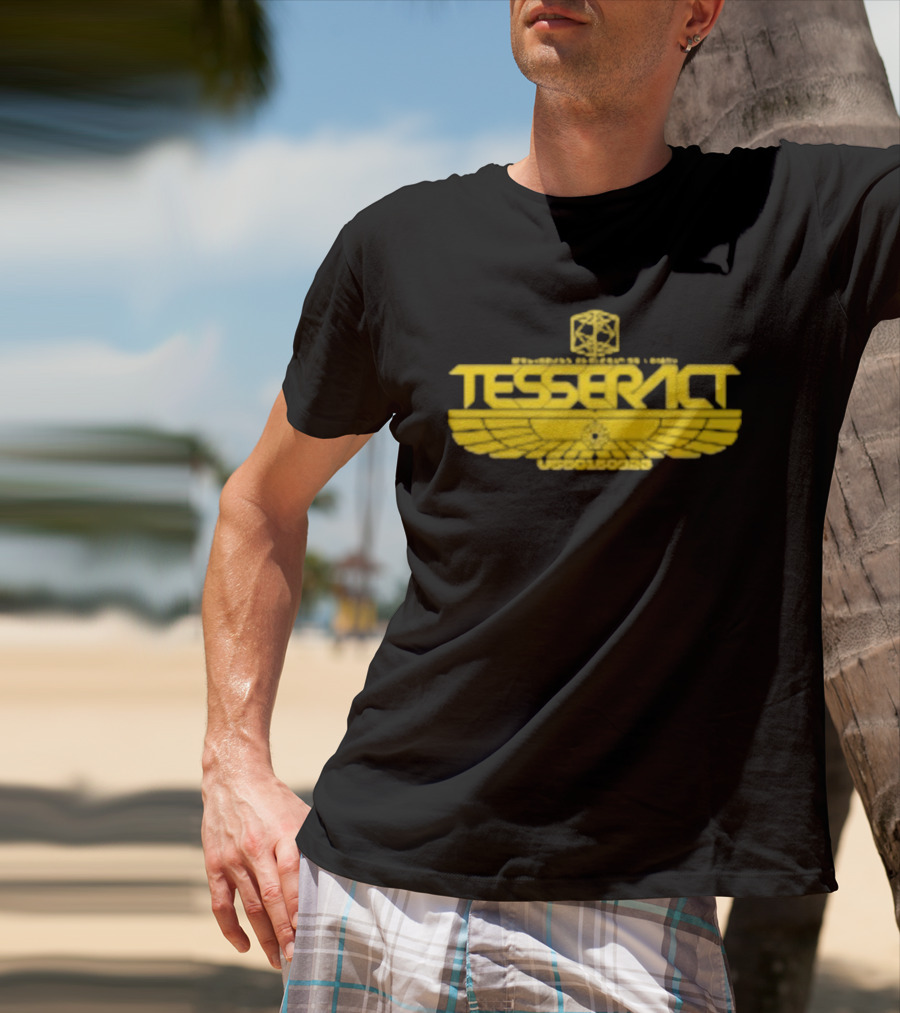 Tesseract Nostromo Weyland Yutani Corporation Logo USS Nostromo T-Shirt