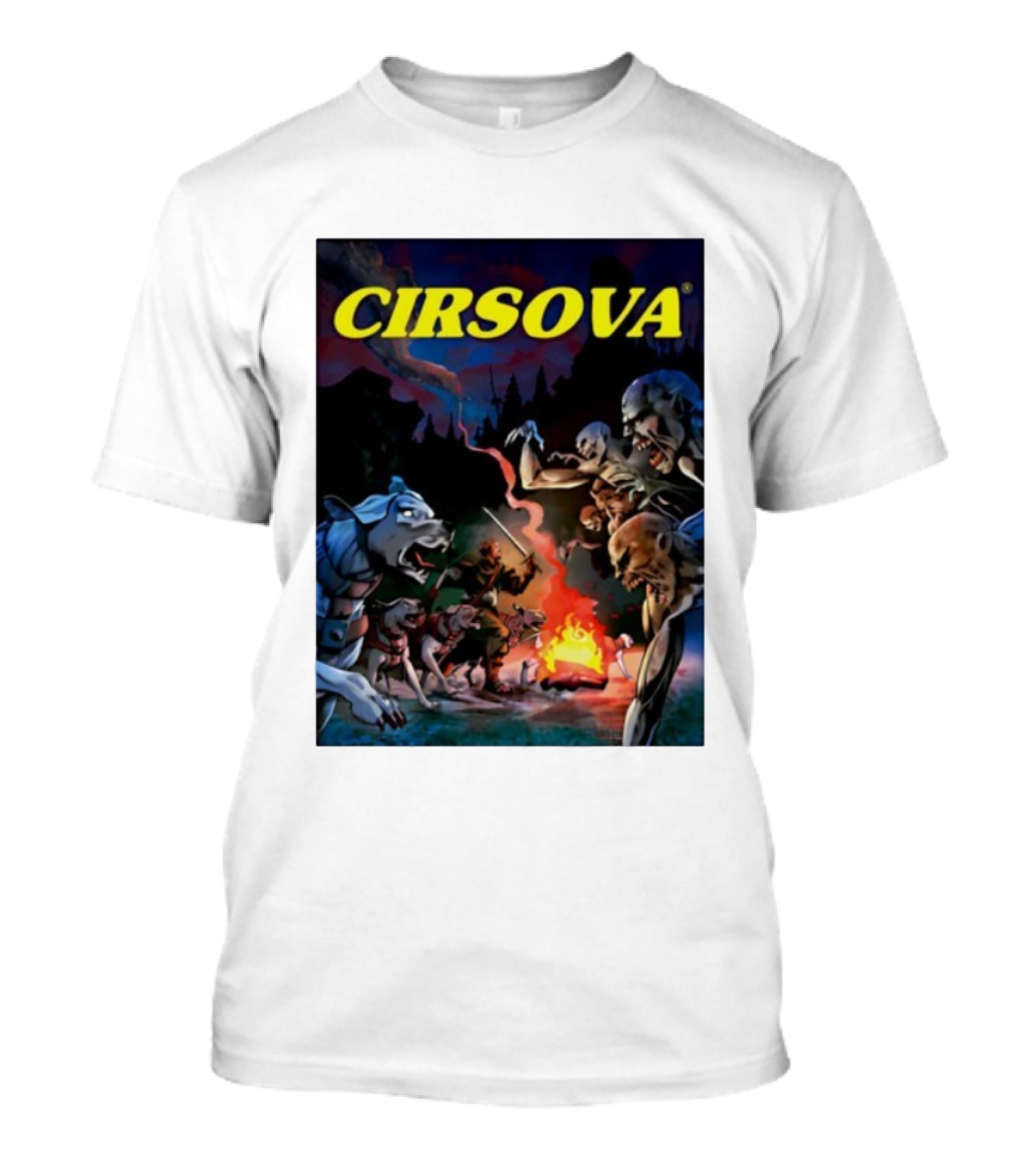 Cirsova Master Of The Hounds Epic Fantasy Adventure Scene T-Shirt
