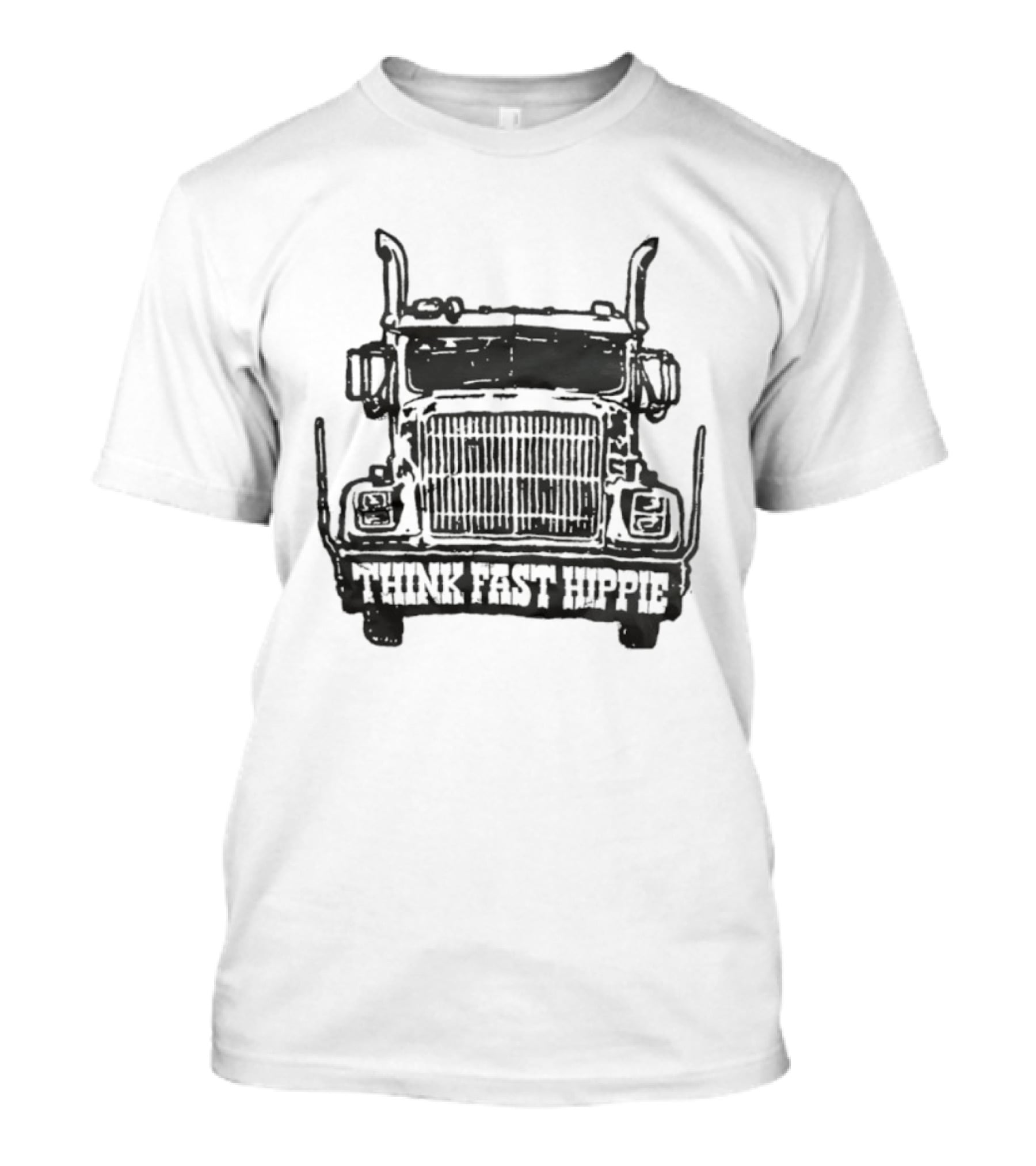 Think Fast Hippie Truck Ames Bros T-Shirt
