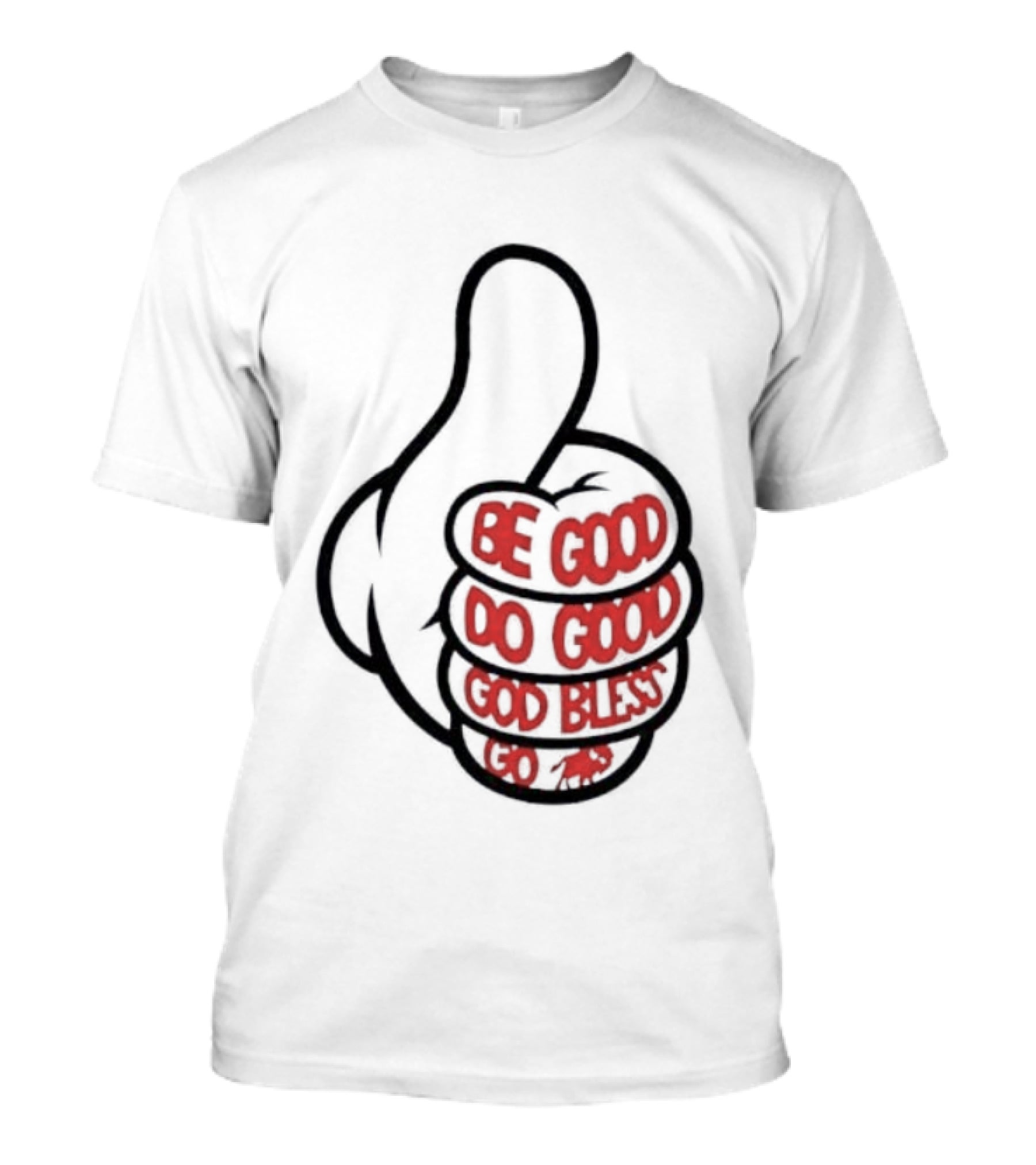 Be Good Do Good God Bless Go Buffalo Bills Thumbs Up T-Shirt