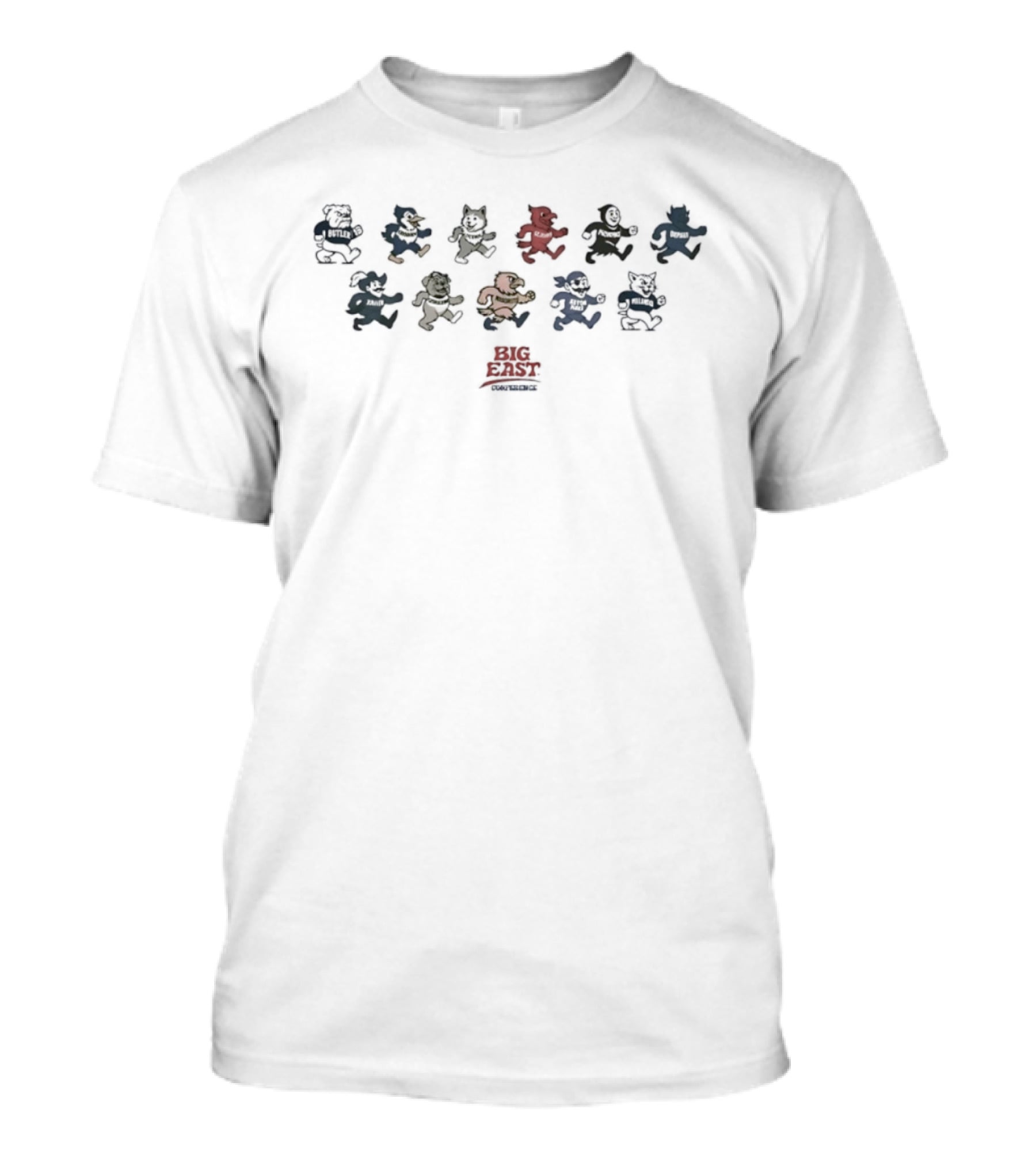 Big East Conference Grateful Dead Dancing Bears Mascot Teams T-Shirt