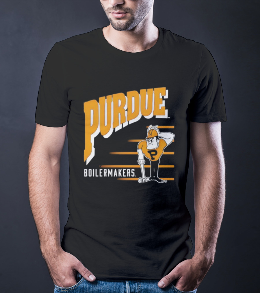 Purdue Boilermakers Pete 90s Retro Classic Style T-Shirt