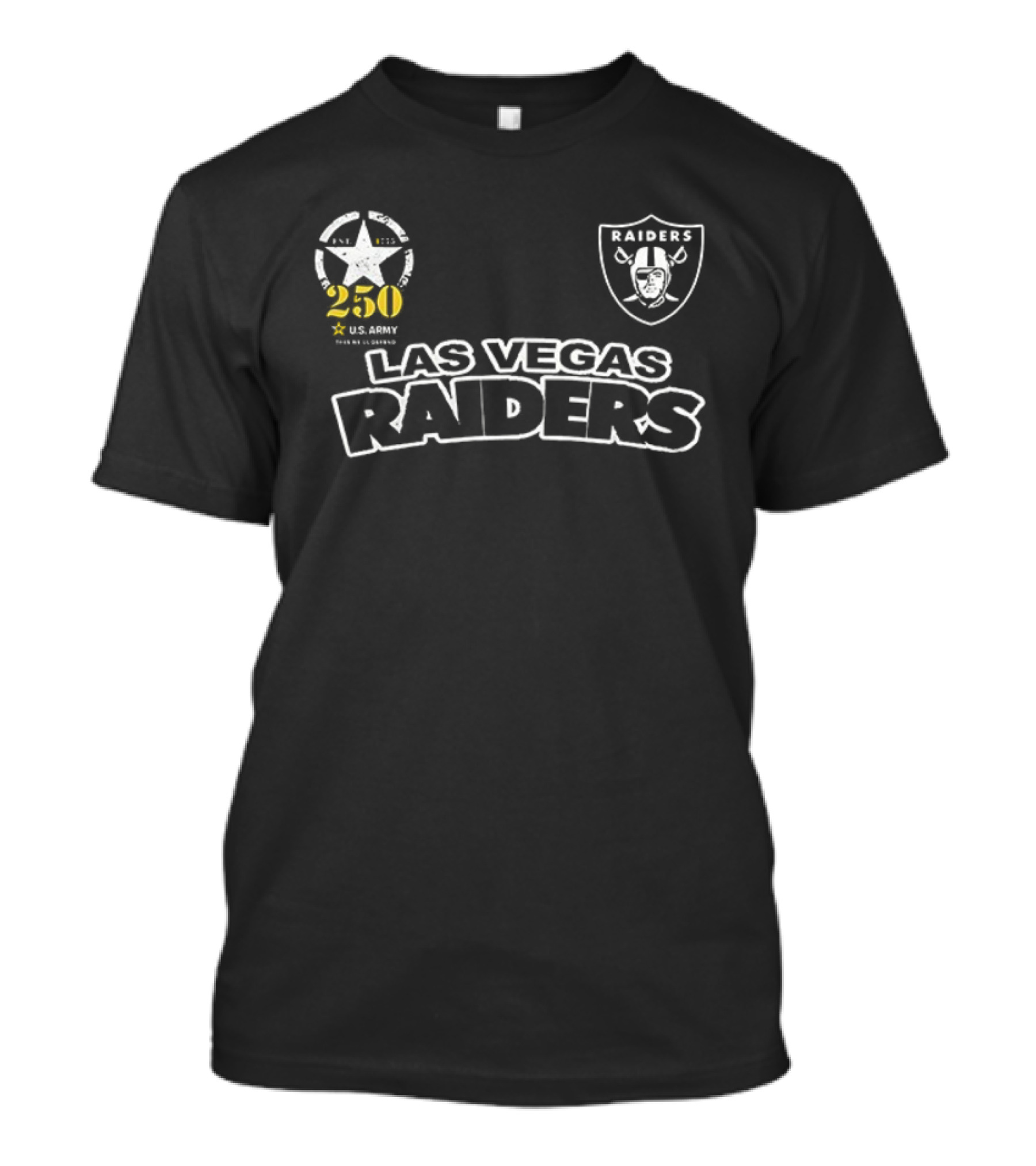 Las Vegas Raiders US Army 245th Anniversary This We'll Defend T-Shirt