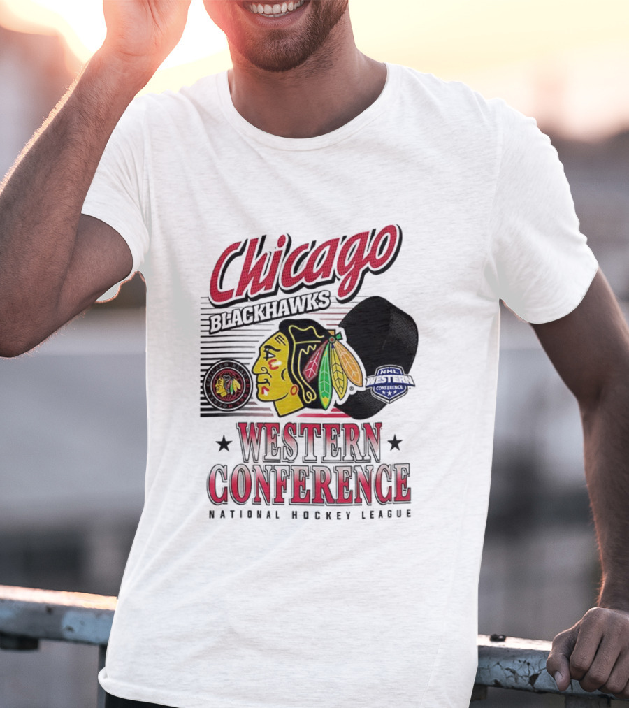 Chicago Blackhawks NHL Western Conference National Hockey League T-Shirt