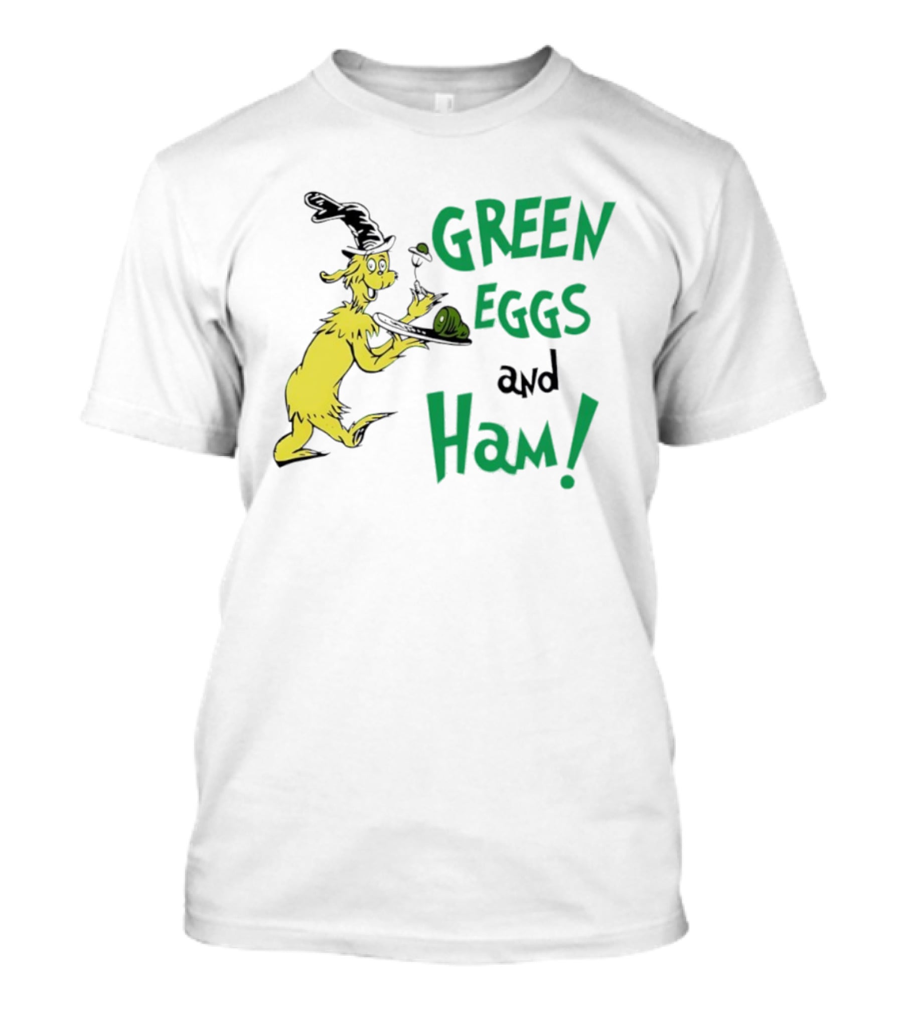 Dr Seuss Green Eggs And Ham Classic Character Sam I Am T-Shirt