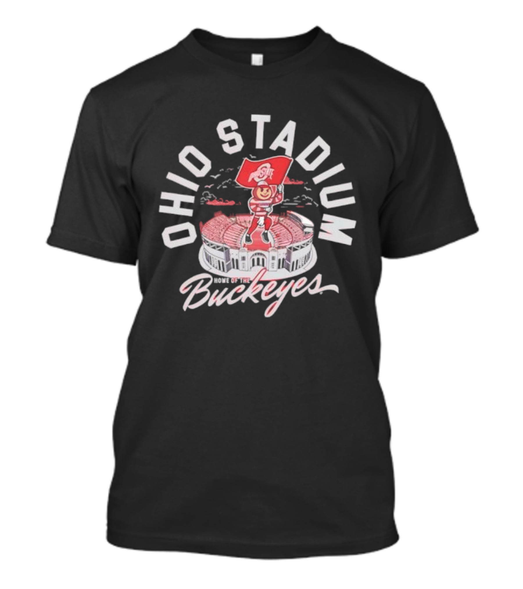 Ohio Stadium Buckeyes Flag Ohio State T-Shirt