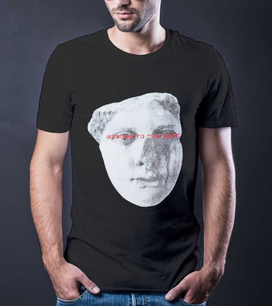 Wisdom To The Wise Classical Statue Art T-Shirt