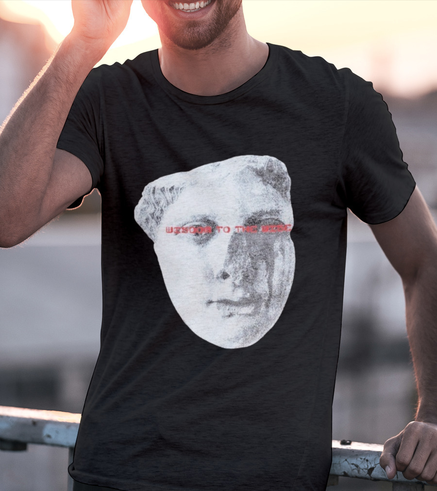 Wisdom To The Wise Classical Statue Art T-Shirt