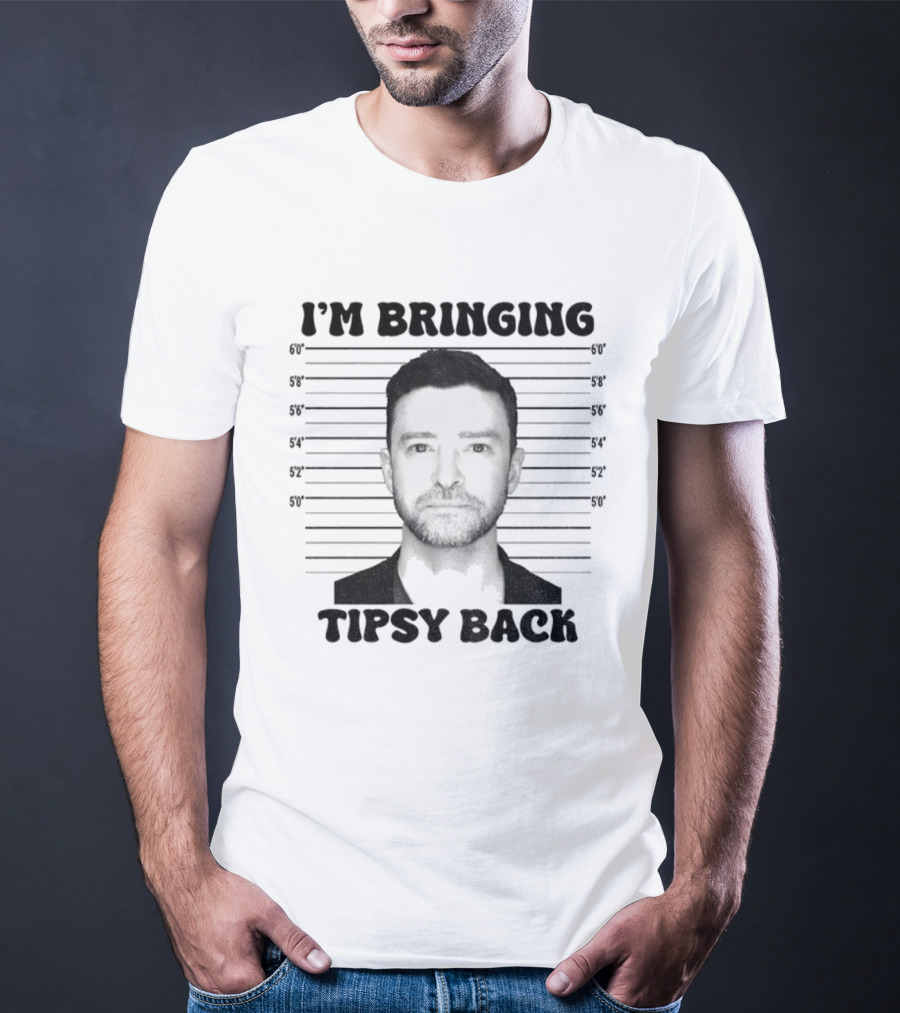 I'm Bringing Tipsy Back Shot Free Justin Vintage T-Shirt