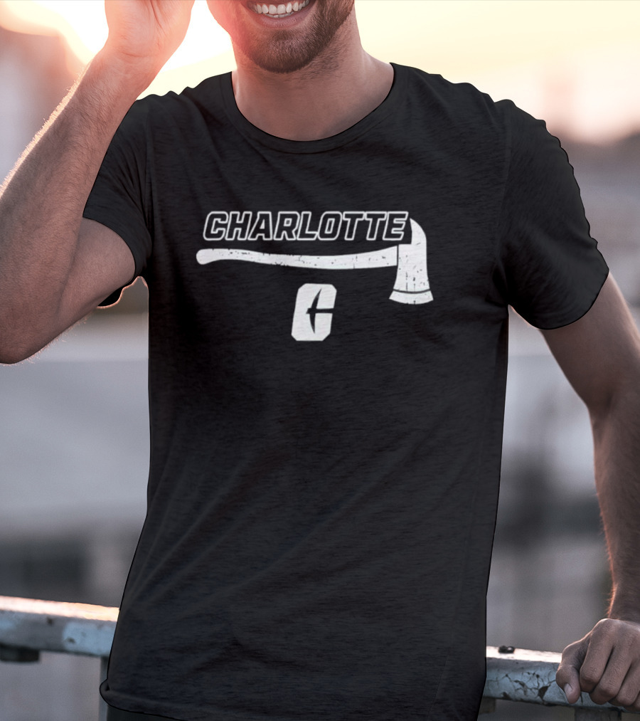 Charlotte 49ers Firefighter Appreciation NCAA Axe C T-Shirt