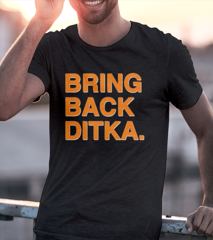 Bring Back Ditka Chicago Bears Retro Sports Fan T-Shirt