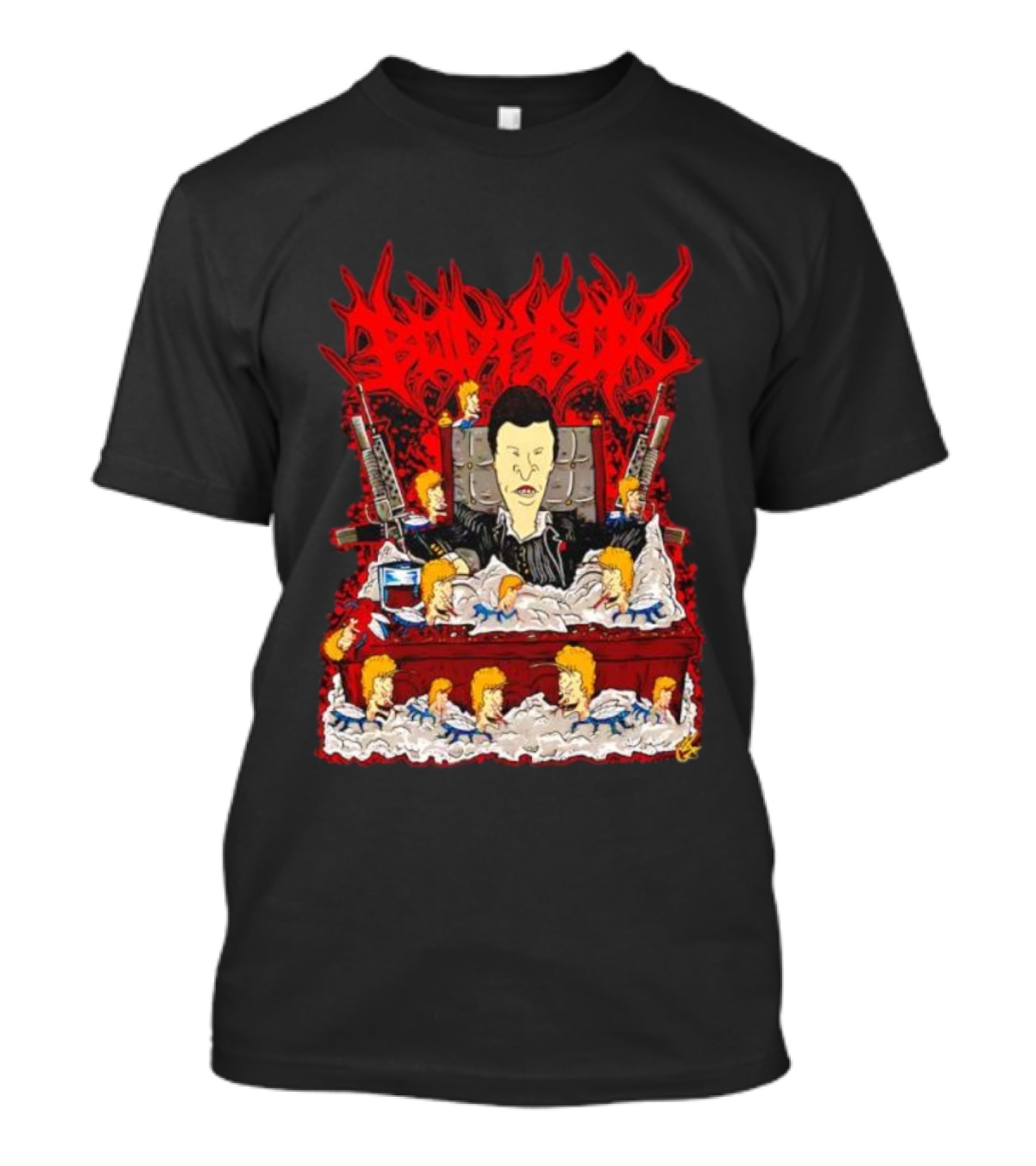 Beavis And Butthead Scoreface Scarface Mashup T-Shirt