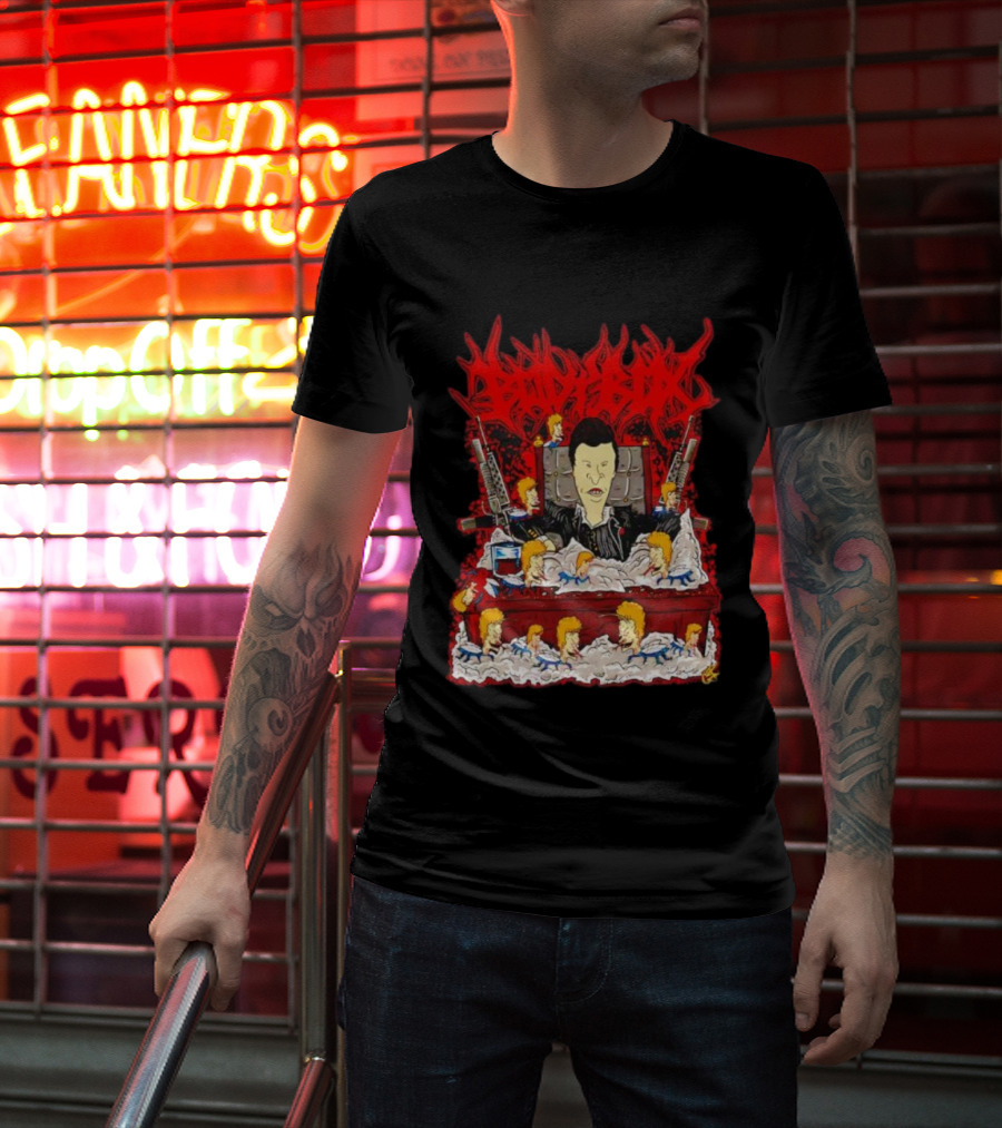 Beavis And Butthead Scoreface Scarface Mashup T-Shirt