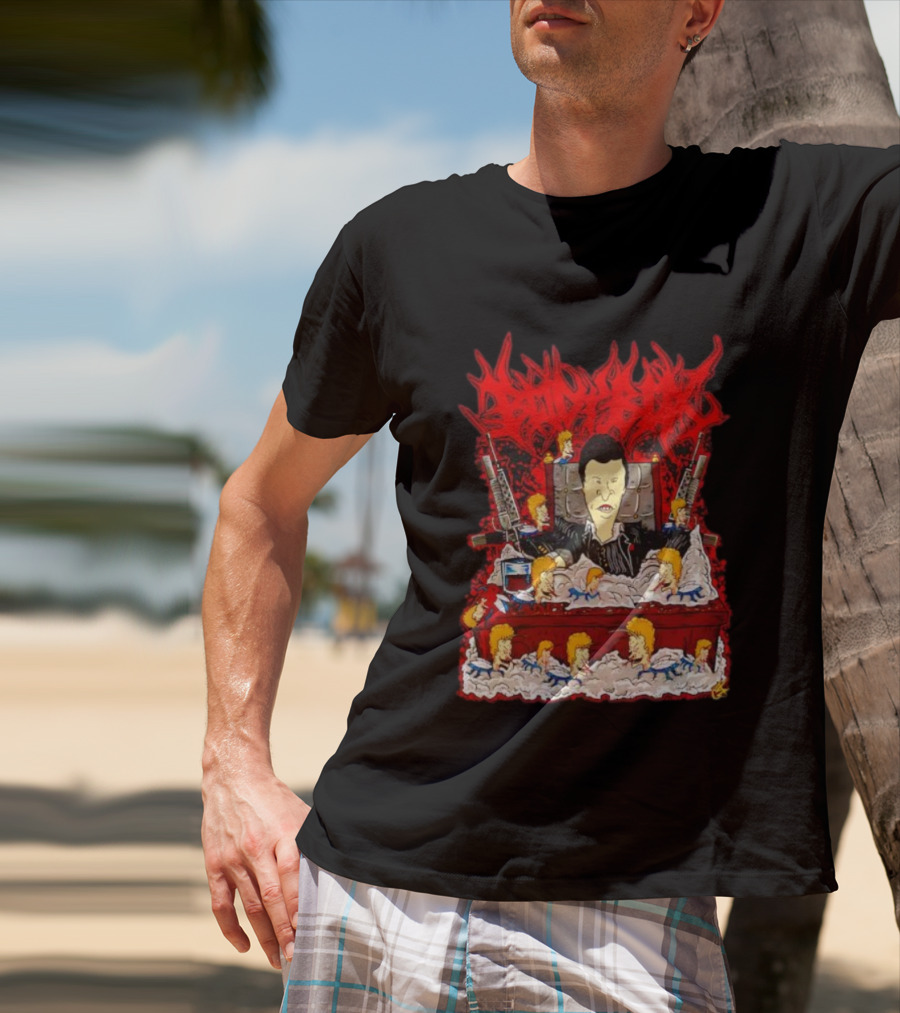 Beavis And Butthead Scoreface Scarface Mashup T-Shirt