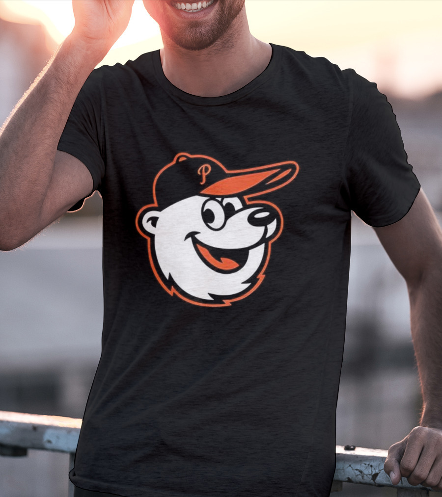 Baltimore Orioles Polar Bear Cap Iconic Sports Fan Favorite T-Shirt