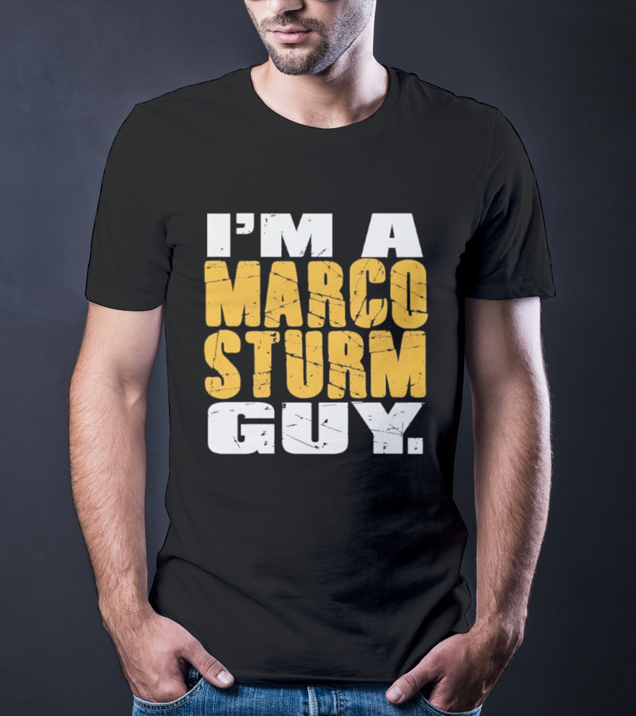I’m A Marco Sturm Guy Boston Bruins Fan Hockey T-Shirt