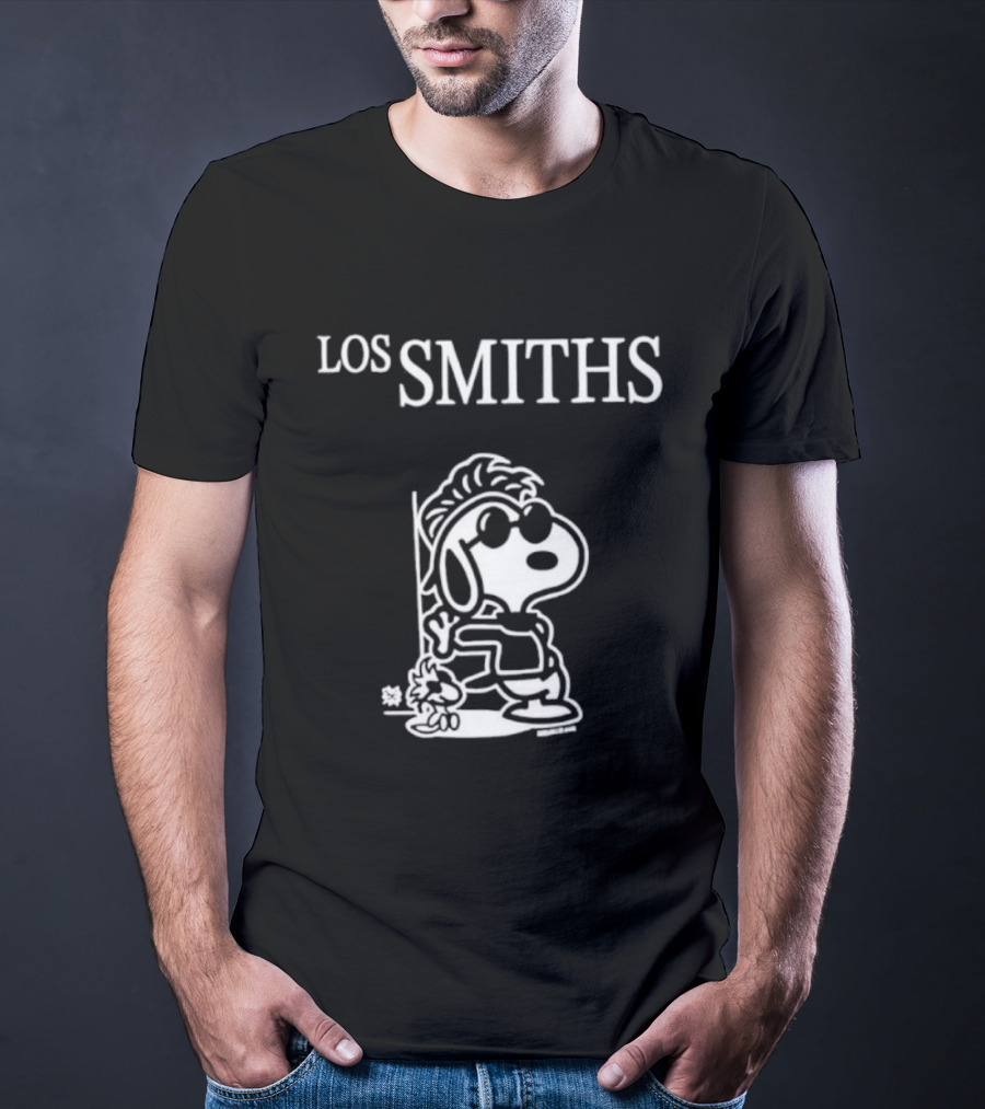 Los Smiths Joe Cool Snoopy Woodstock Peanuts Crossover T-Shirt