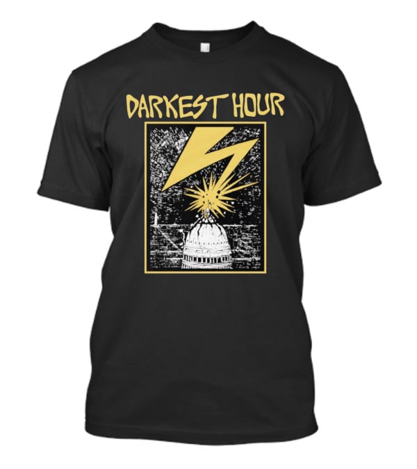 Darkest Hour Capitol Lightning Strike Graphic T-Shirt