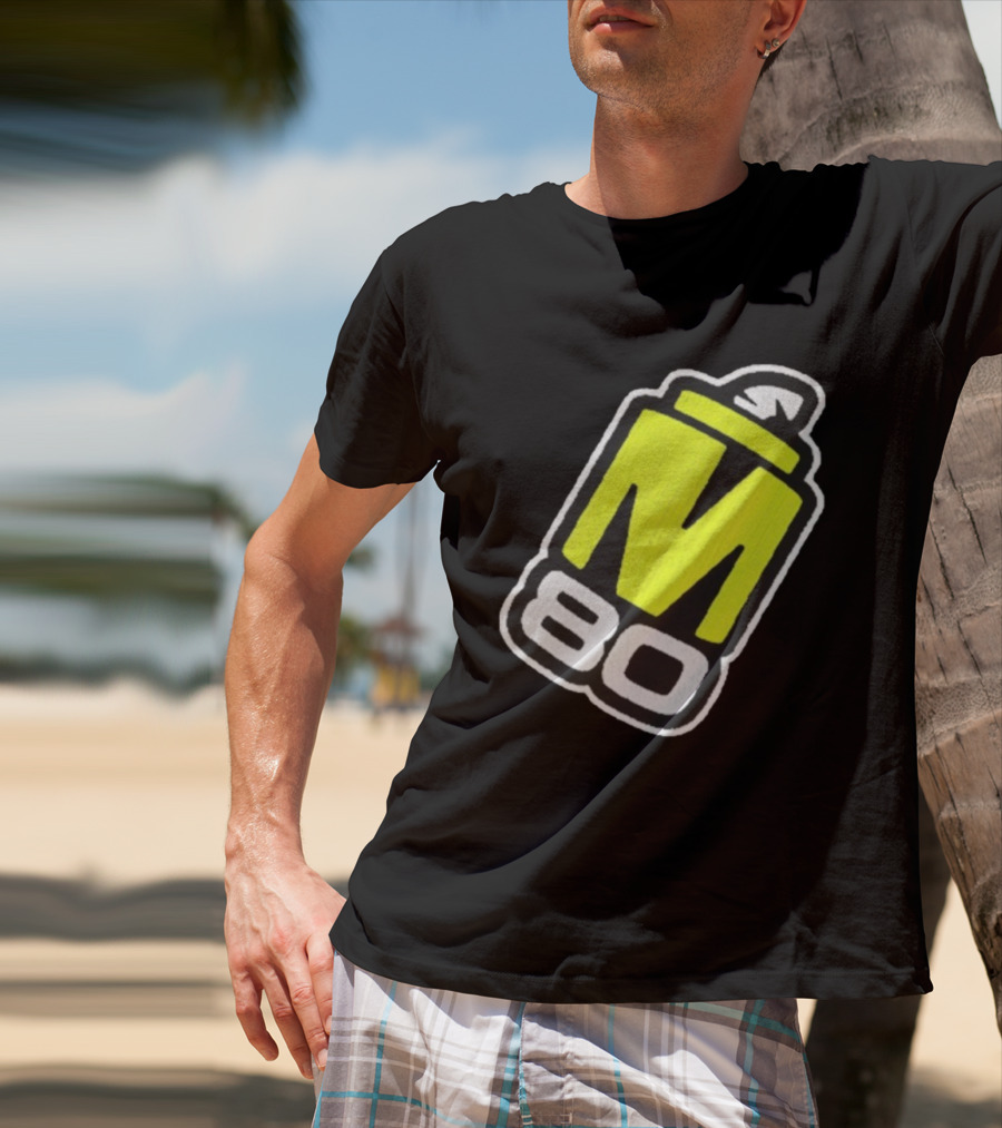 M80 Pro Player Gaming Esports Logo Spray Can T-Shirt