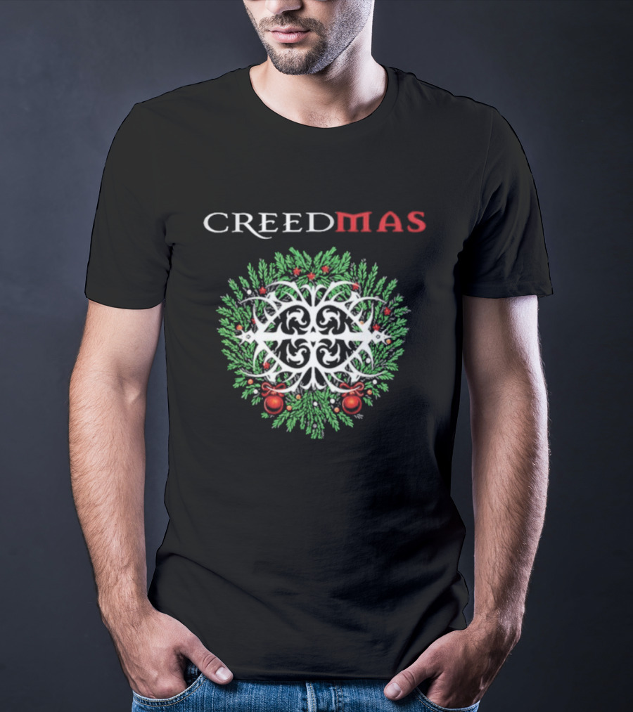 Creedmas 2025 Christmas Holiday Wreath Final Shows December T-Shirt
