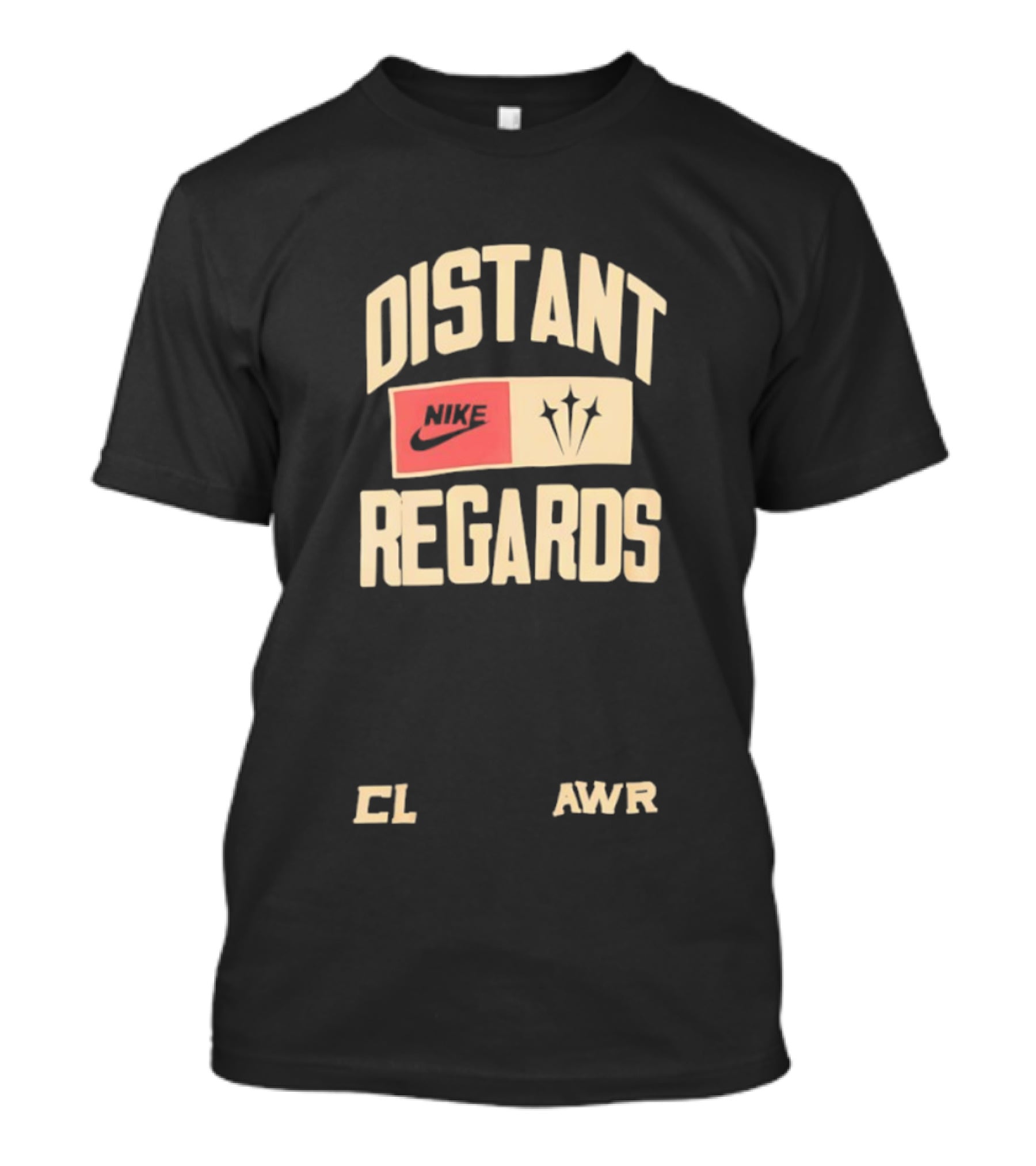 Distant Regards Nike CL AWR Stars T-Shirt