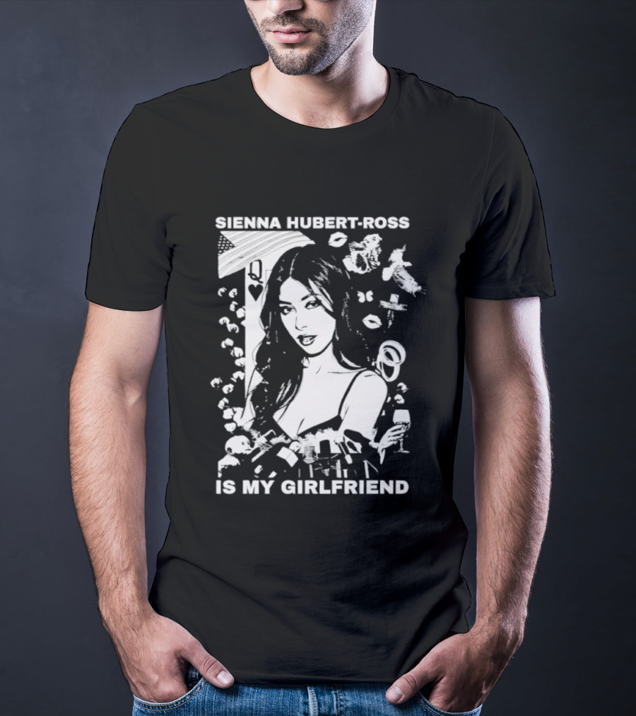 Sienna Hubert Ross Is My Girlfriend Retro Aesthetic Design T-Shirt