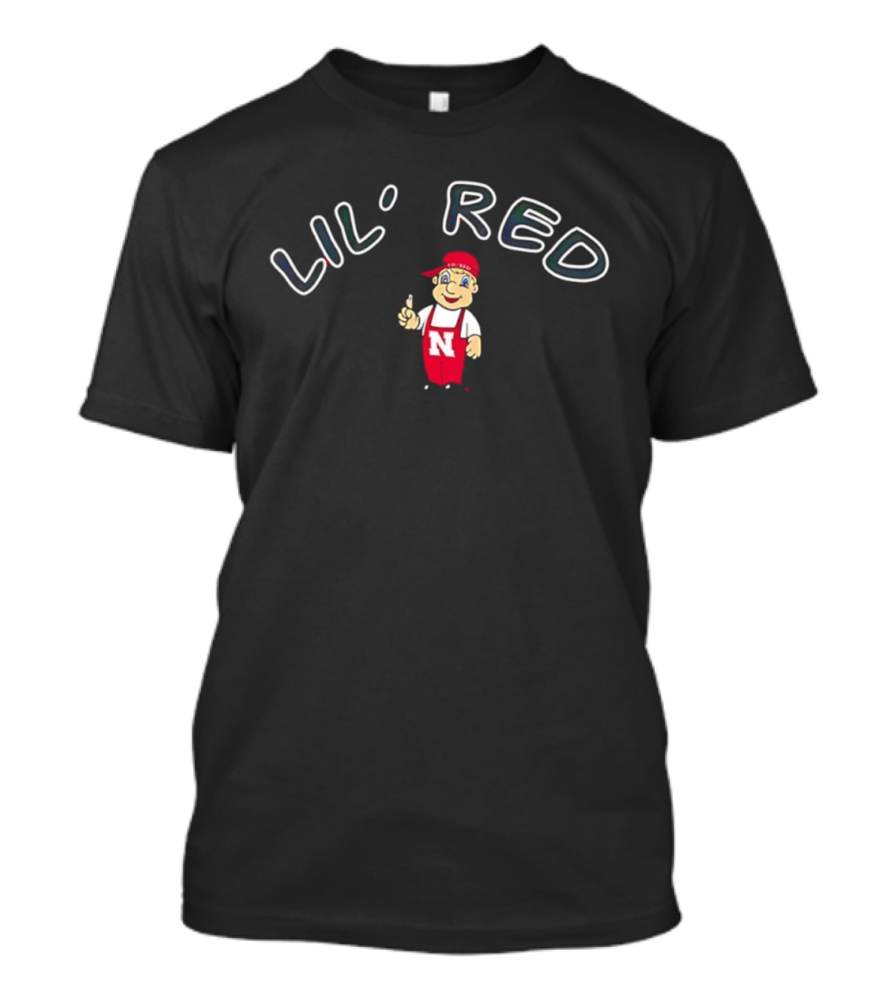 Lil’ Red Nebraska Cornhuskers Mascot Fan Favorite T-Shirt