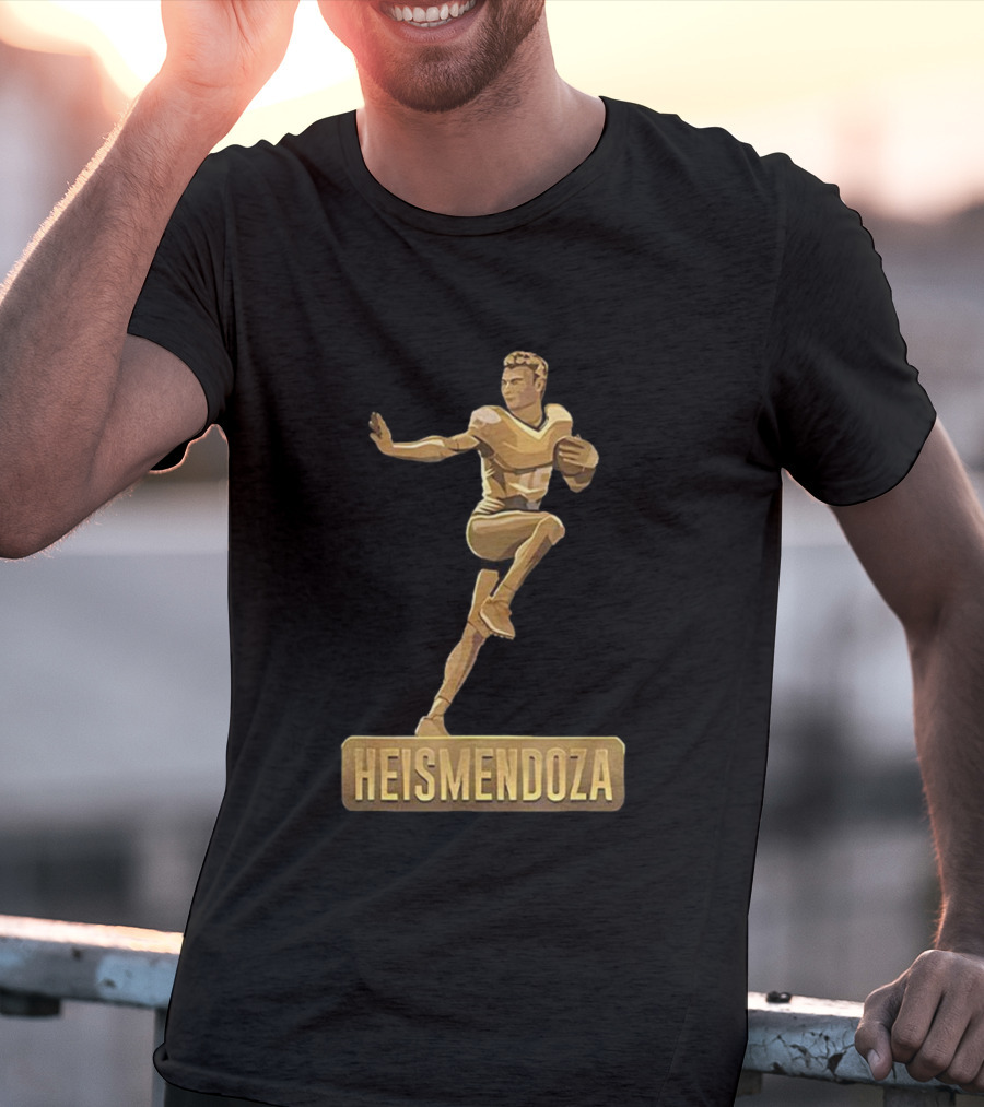 Fernando Mendoza Heismendoza Indiana Hoosiers Heisman Trophy 2025 NCAA Football T-Shirt