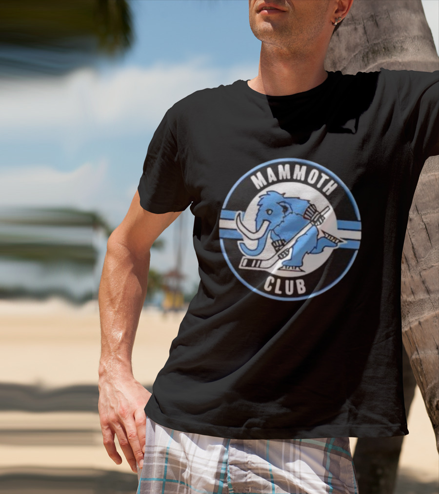 Mammoth Club Utah Hockey Circle Emblem T-Shirt