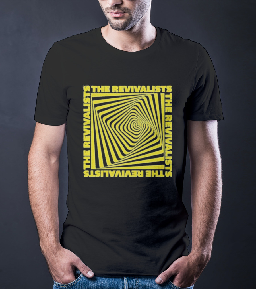 The Revivalists Hypnotic Spiral Fade Away T-Shirt