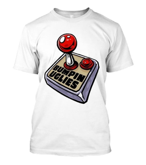 Bumpin Uglies Make It Through The Day Joystick Retro Style T-Shirt