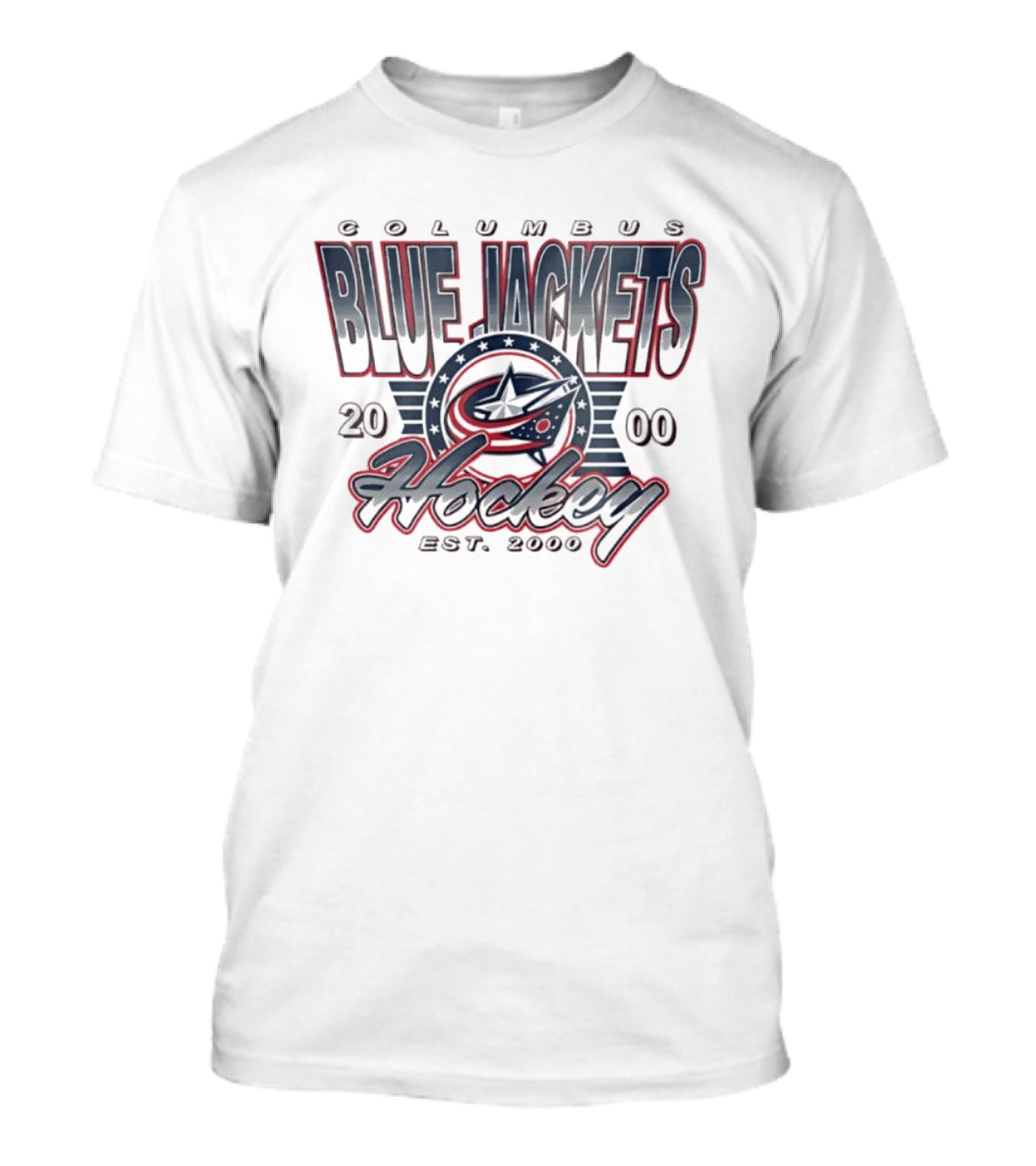 Columbus Blue Jackets Est 2000 Hockey 2000 T-Shirt