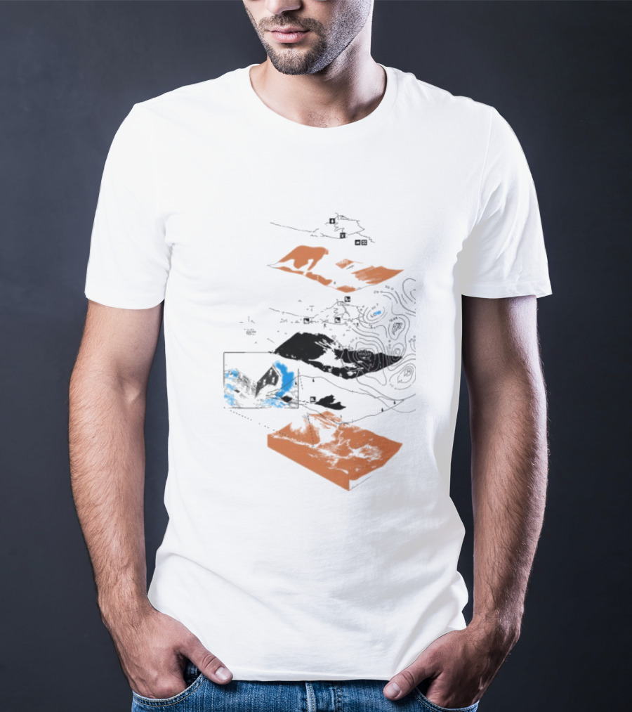 Free Finga Žemėlapis Naktinis Tikrai Užteks Ribotas Spalvos T-Shirt