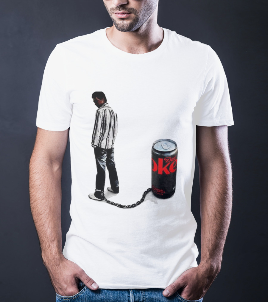 Diet Coke Freshwater Humor Tied With Chains T-Shirt