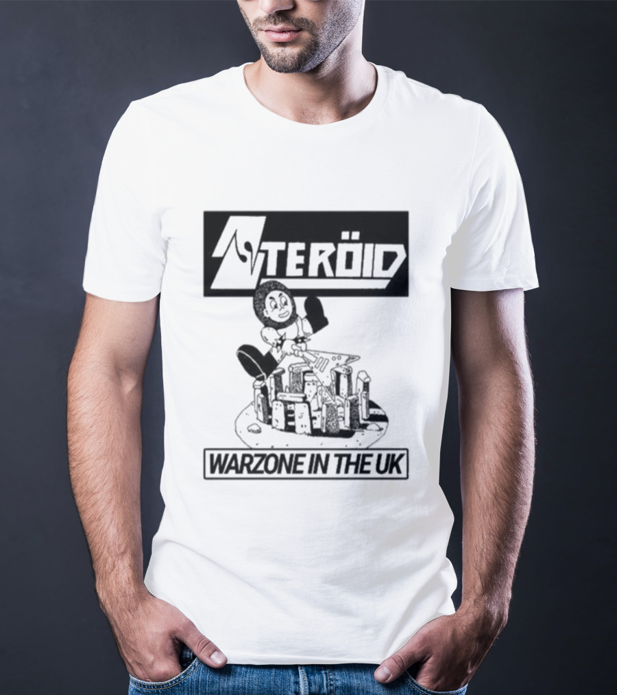 Steroid Warzone UK Bodybuilder Lifting Weights Contest T-Shirt