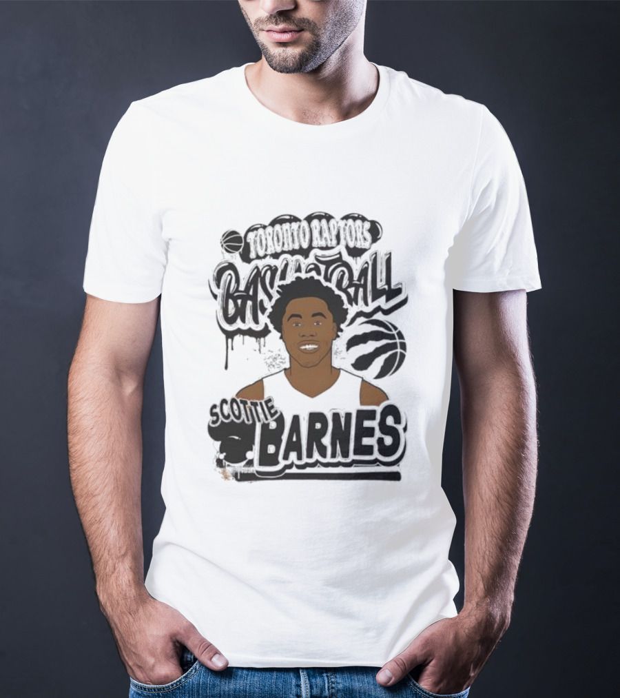 Toronto Raptors Basketball Scottie Barnes T-Shirt